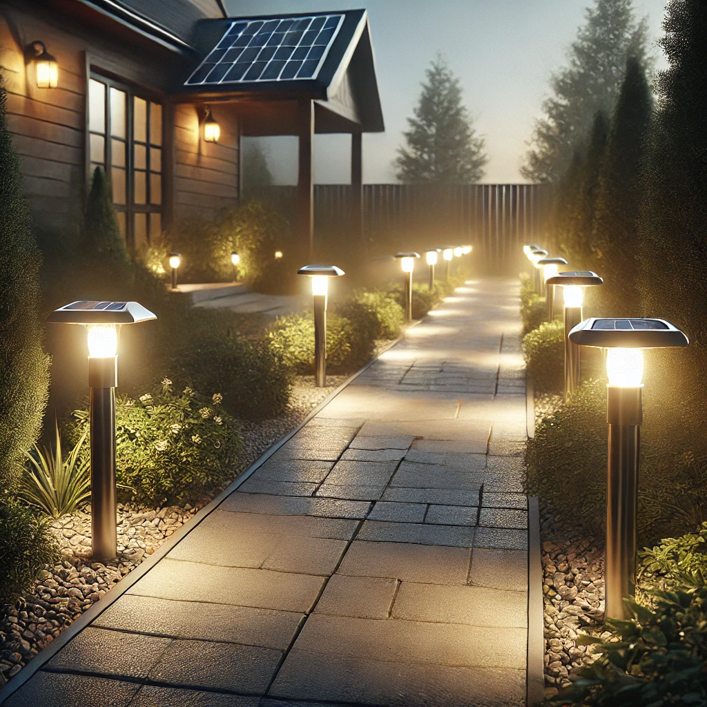 outside solar lights