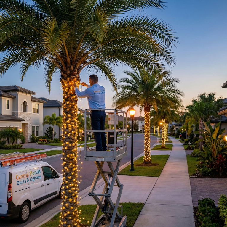 central florida holiday lighting installations by experts